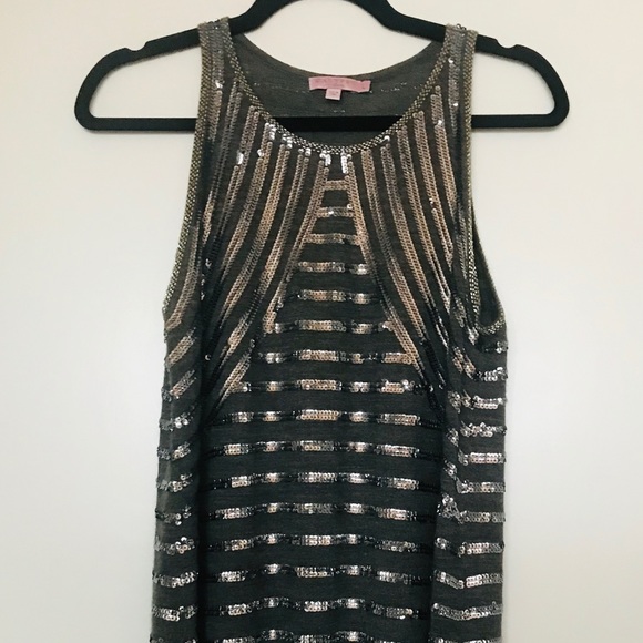 Calypso St Barth Sequin sleeveless Sweater Dress - Picture 1 of 6